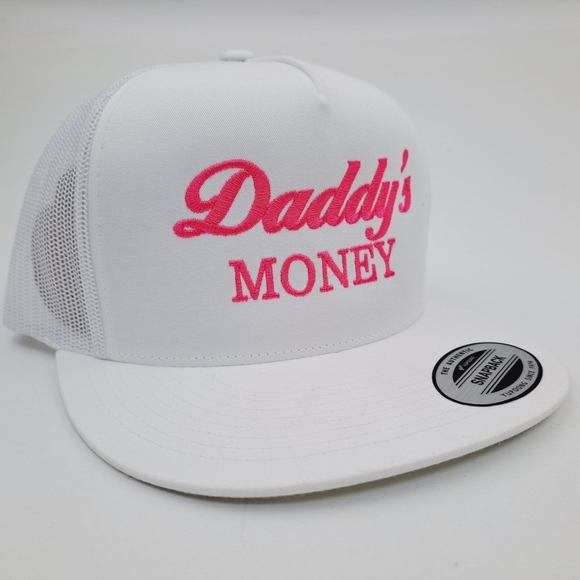 Daddy\'s Money Funny Retro Vintage Style American Trucker Hat Cap Quality US Embr main image 4